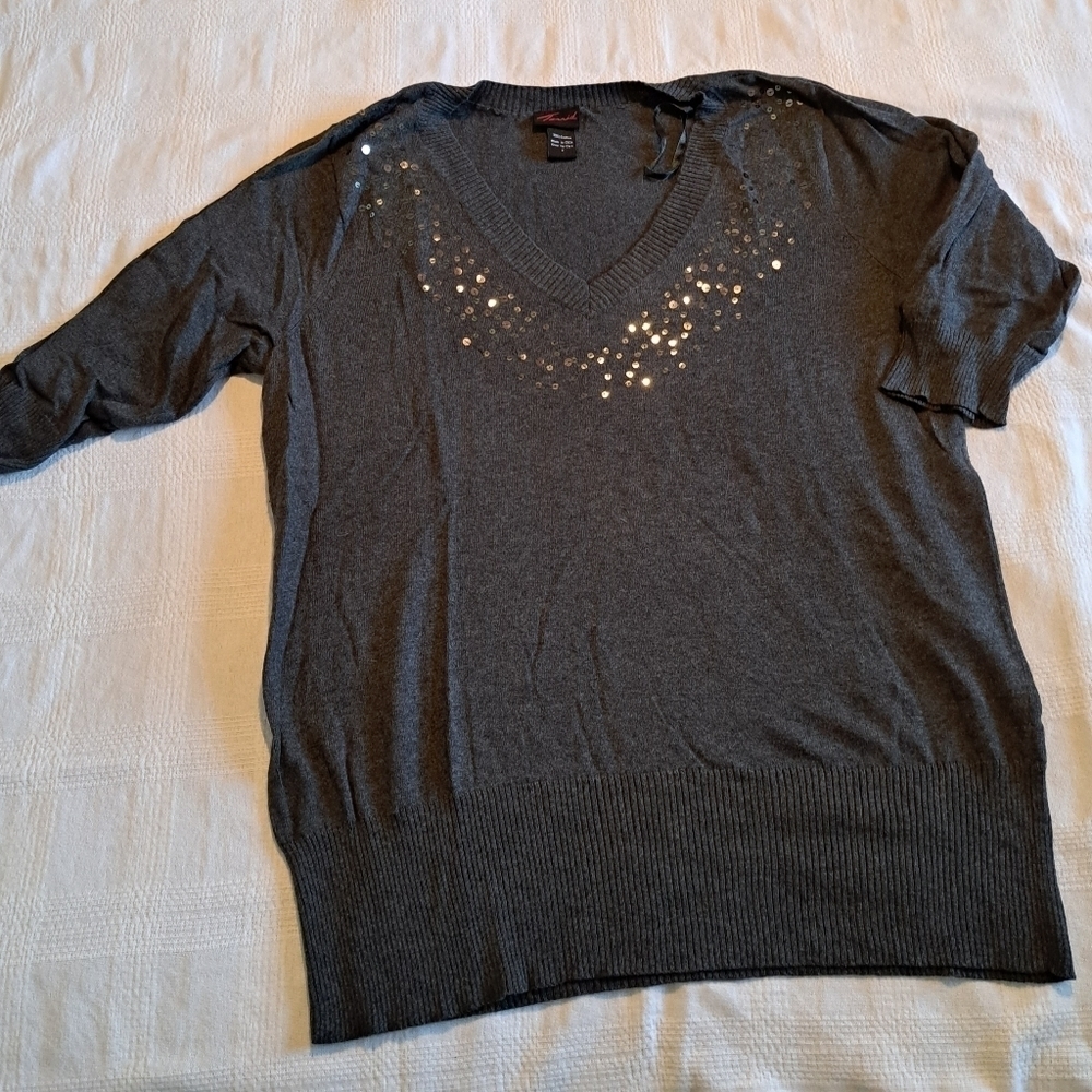 Torrid Women's Size 2 Dark Gray Knit Sweater